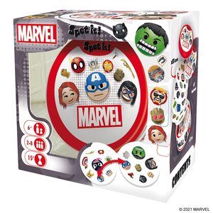 Spot It! Marvel Emojis - Marvel Super Heroes Family Card Game Superhero Fun Game